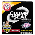 2 Arm & Hammer Clump & Seal Litters