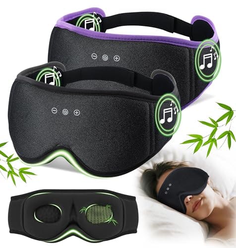 Bluetooth Sleep Mask 2-Pack