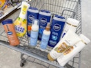 vaseline nivea mr. clean pantene sheamoisture products in walgreens cart