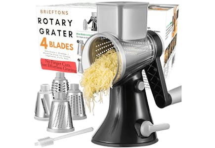 4-Blade Rotary Cheese Grater