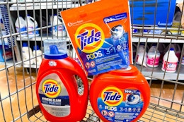 Tide Laundry Detergent, Just $4.66 Each at CVS card image