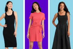women on a grid