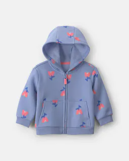 Carter's Baby Floral Fleece Hoodie