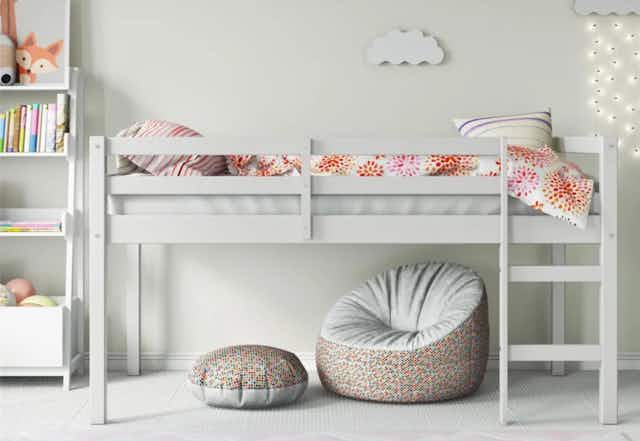 Harriet Bee Twin Loft Bed, Only $154 Shipped at Wayfair (Reg. $433) card image