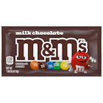 2 M&M's Milk Chocolate Candies Bags