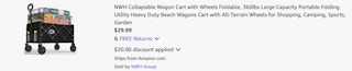 Amazon Collapsible Wagon Cart 2025 2