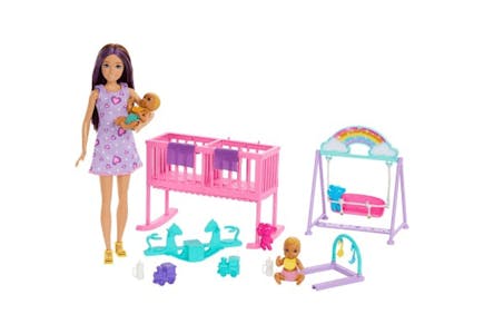 Barbie Skipper Twin Nursery Playset