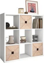 9 Cube Storage Organizer Shelf