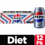 6 Pepsi Diet Soda 12-Packs