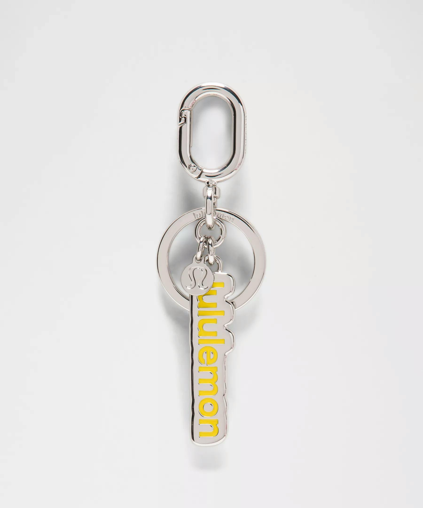 lululemon Metal Keychain