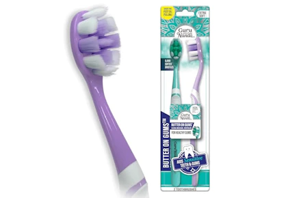 2 GuruNanda Toothbrush 2-Packs