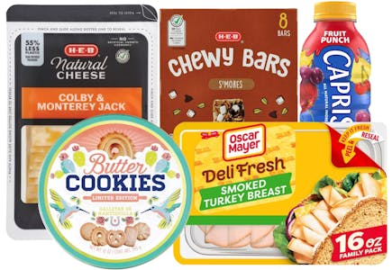 6 Grocery Items