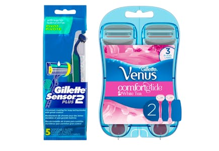Gillette + Venus Disposable Razors
