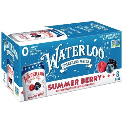 2 Waterloo Sparkling Water 8-Packs