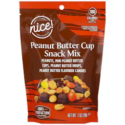 2 Nice! Peanut Butter Cup Snack Mix Bags