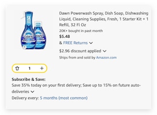 Dawn Powerwash Spray