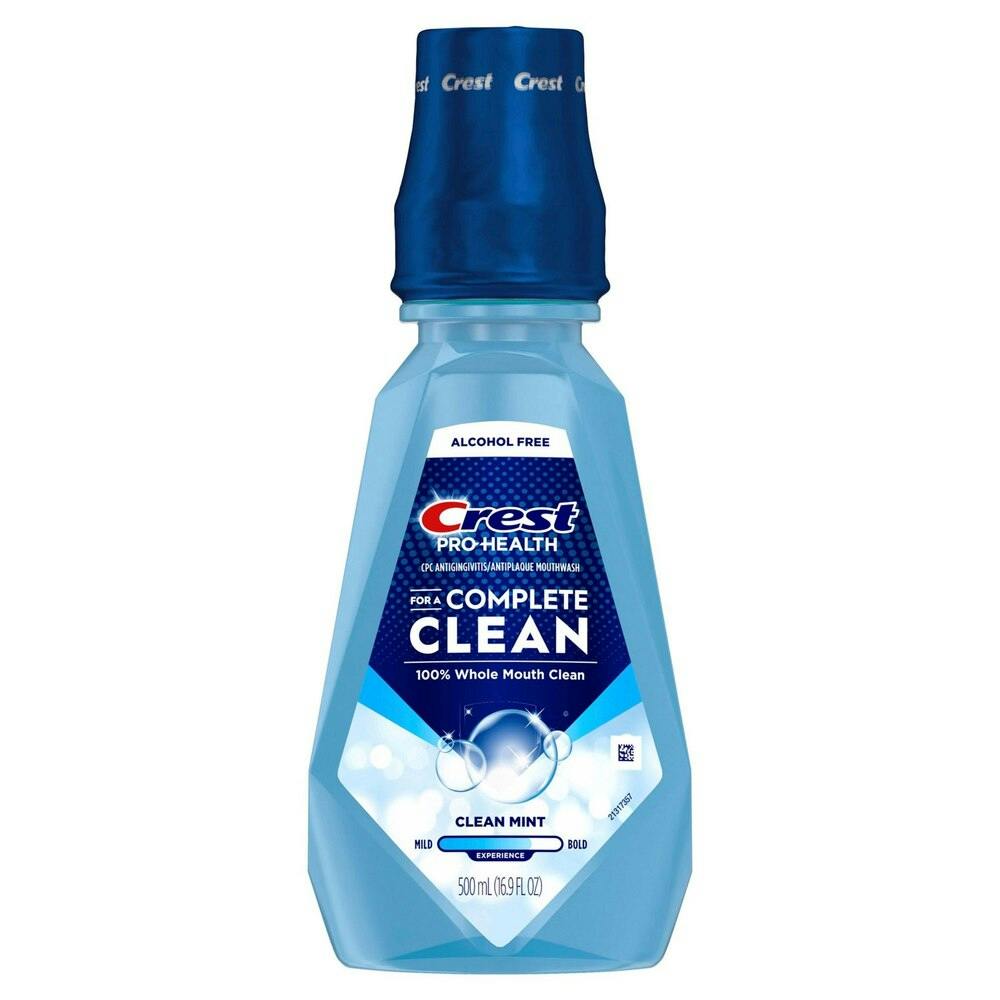 3 Crest Mouthwashes