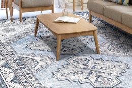 B0DDXBHRQG 8 x 10 washable rug