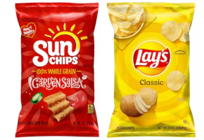 2 Lay's or SunChips