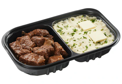 Braised Beef With Mashed Potatoes