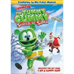 Save $2.00 on The Yummy Gummy Search for Santa DVD!