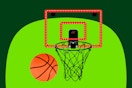 Stock image of the Over-the-Door Basketball Hoop