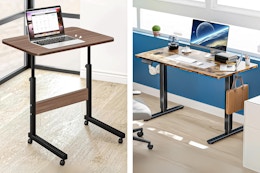 Standing Computer Desks, as Low as $36 at Walmart card image