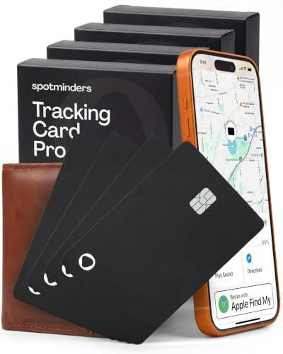 Wallet Tracker Card 4-Pack