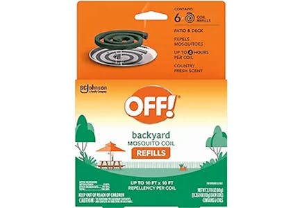 OFF Mosquito Repellent Coil Refills