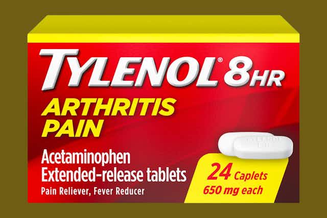 Tylenol 8-Hour Arthritis Relief, as Low as $2.21 on Amazon card image