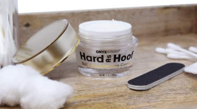 Hard as Hoof Nail Strengthening Cream, as Low as $7 on Amazon card image