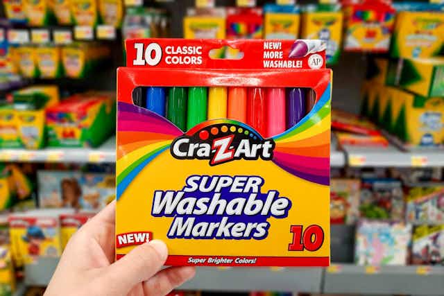 Cra-Z-Art Clearance at Office Depot: $0.20 Markers and $0.35 Crayons card image