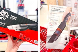 Handheld Vacuums, as Low as $28.49 at Target card image