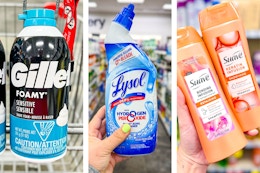 Hottest CVS Coupons This Week: $1.34 Lysol, $0.69 Gillette, and More card image