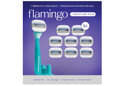 Flamingo by Harry's Razor Set 10-Pack