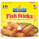 2 Gorton's Frozen Fish Sticks Boxes