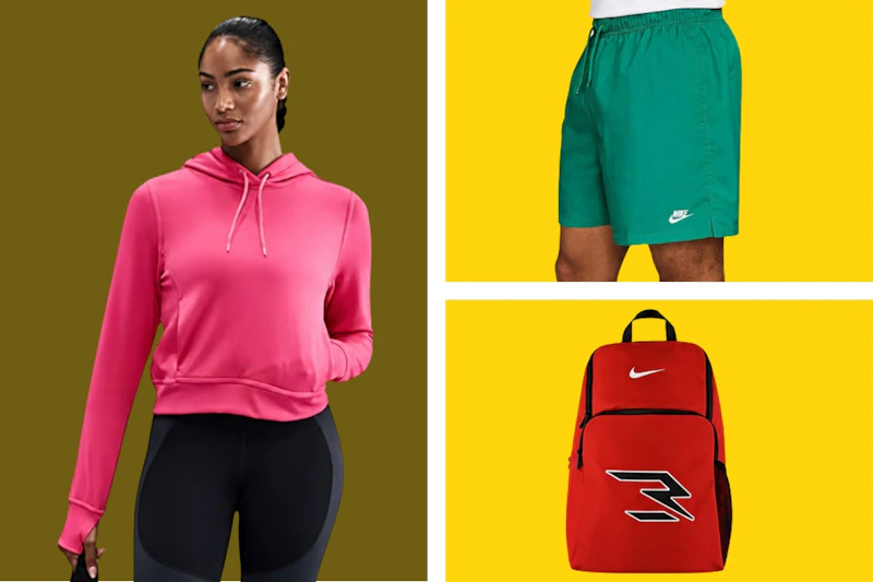 3 Nike clearance deals: Hoodie, Shorts & Backpack