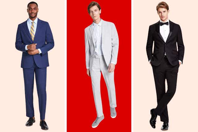 Get Fancy in One of These Men's Suits for as Low as $80 at Macy's card image