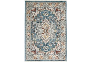 Nourison Medallion Bordered Rug