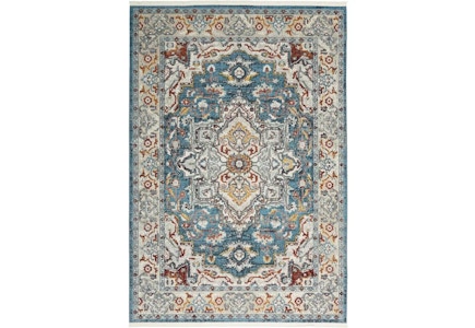 Nourison Medallion Bordered Rug
