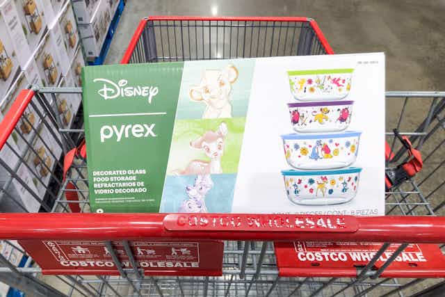 Pyrex 8-Piece Food Storage Set for $17.99 at Costco (Disney, Star Wars, More) card image