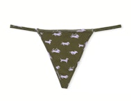 5 PINK Women's Thong Panties