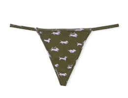 5 PINK Women's Thong Panties