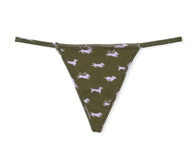 5 PINK Women's Thong Panties