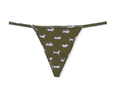 5 PINK Women's Thong Panties