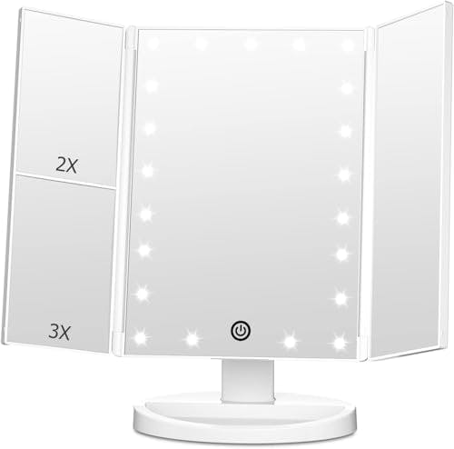 Trifold Vanity Mirror