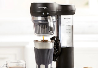 black powerxl grind-and-go coffee maker