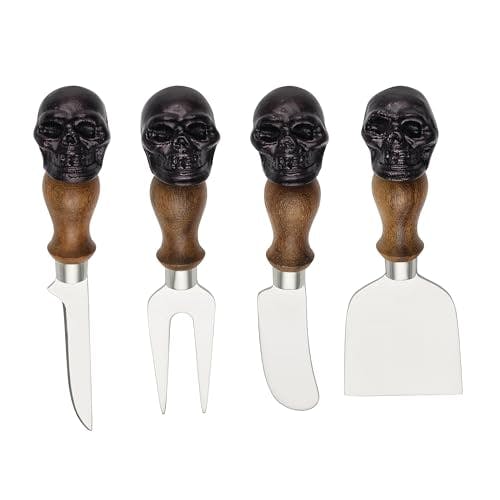 Oneida Skull Cheese Knife Set
