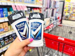 hand holding degree deodorants in cvs