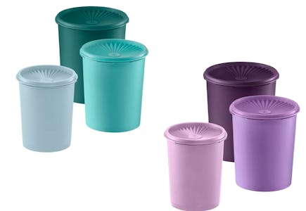 Tupperware Canister Set